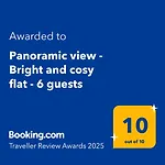 Panoramic View - Bright And Cosy Flat - 6 Guests شقة *