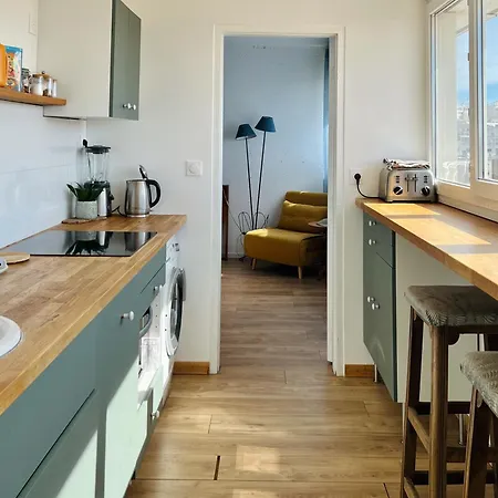 Daire Panoramic View - Bright And Cosy Flat - 6 Guests *