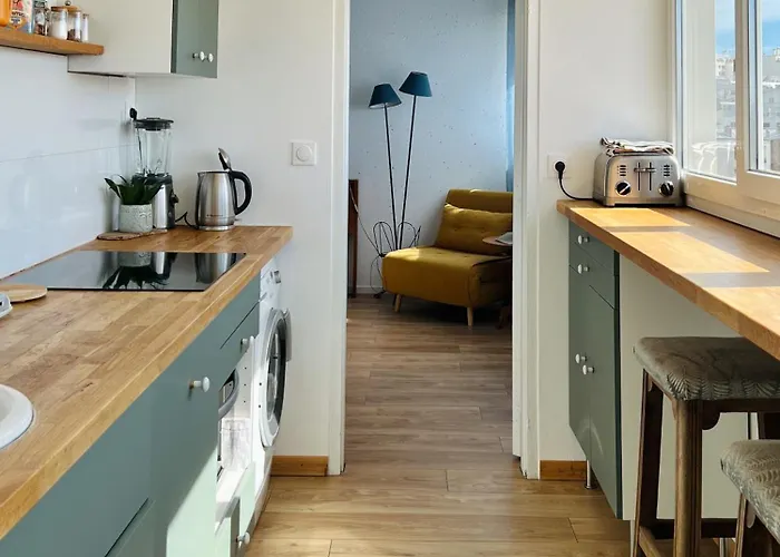 Appartement Panoramic View - Bright And Cosy Flat - 6 Guests *