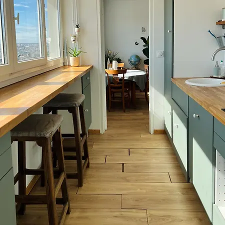 Panoramic View - Bright And Cosy Flat - 6 Guests 公寓 *